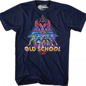 Old School Mighty Morphin Power Rangers T-Shirt 90S3003 Small Official 90soutfit Merch