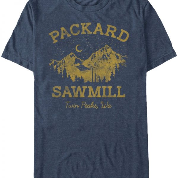 Packard Sawmill Twin Peaks T-Shirt 90S3003 Small Official 90soutfit Merch