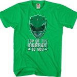 Top Of The Morphin To You Mighty Morphin Power Rangers T-Shirt 90S3003 Small Official 90soutfit Merch