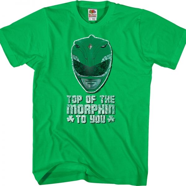 Top Of The Morphin To You Mighty Morphin Power Rangers T-Shirt 90S3003 Small Official 90soutfit Merch