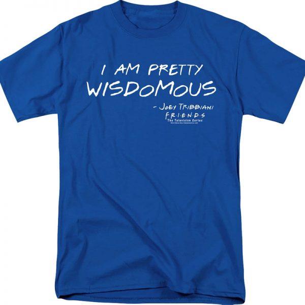 Wisdomous Friends T-Shirt 90S3003 Small Official 90soutfit Merch