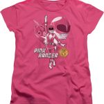 Womens Pink Ranger Mighty Morphin Power Rangers Shirt 90S3003 Small Official 90soutfit Merch