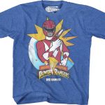 Youth Red Ranger Mighty Morphin Power Rangers Shirt 90S3003 2T Official 90soutfit Merch